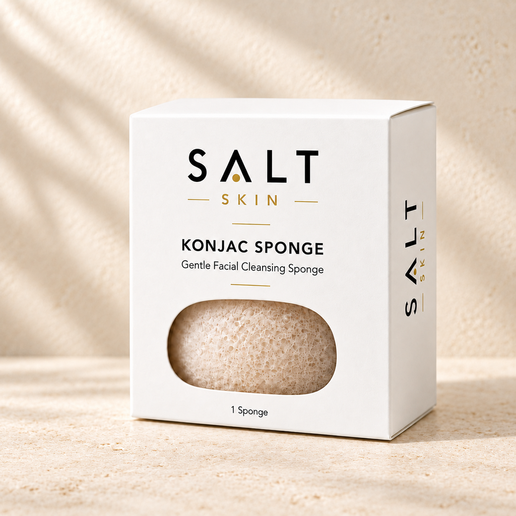 SALT Skin White Konjac Cleansing Sponge