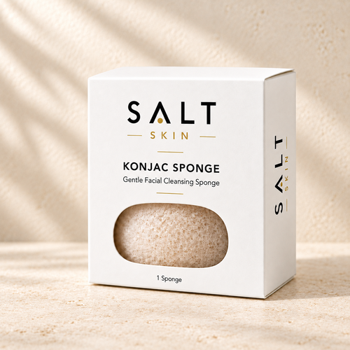 SALT Skin White Konjac Cleansing Sponge